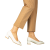 Pantofi dama cu toc albi din piele ecologica Assma, 3 - Kalapod.net